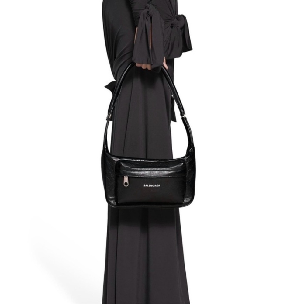 Balenciaga Raver Medium Black Shoulder Bag